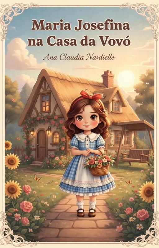 Capa do ebook Maria Josefina na casa da vovó